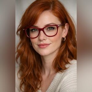 Nina Ricci Eyeglasses Frame only VNR 104K Col.08DU Women's Maroon 53[]15  140